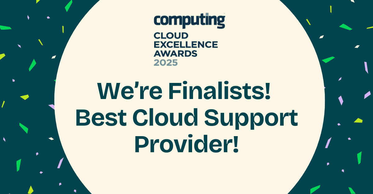 We’ve Been Shortlisted for Best Cloud Support Provider!